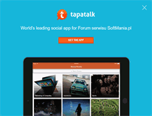 Tablet Screenshot of forum.softmania.pl